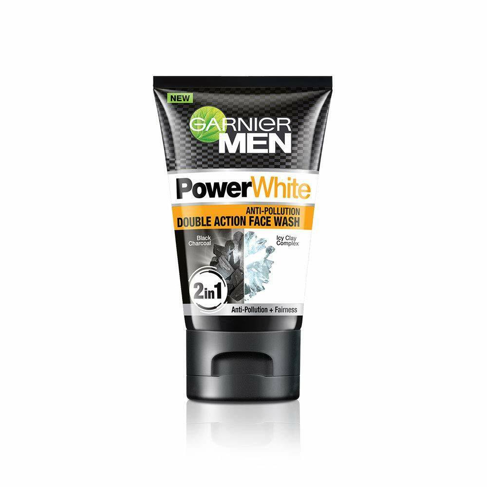 Bulk lot Garnier Men Power White Anti-Pollution Facewash, 100gm 3.5oz Wholesale