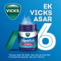 50ml (1.7oz) Vicks Vaporub Ointment Relieves Nasal Congestion 6 Cold Symptoms
