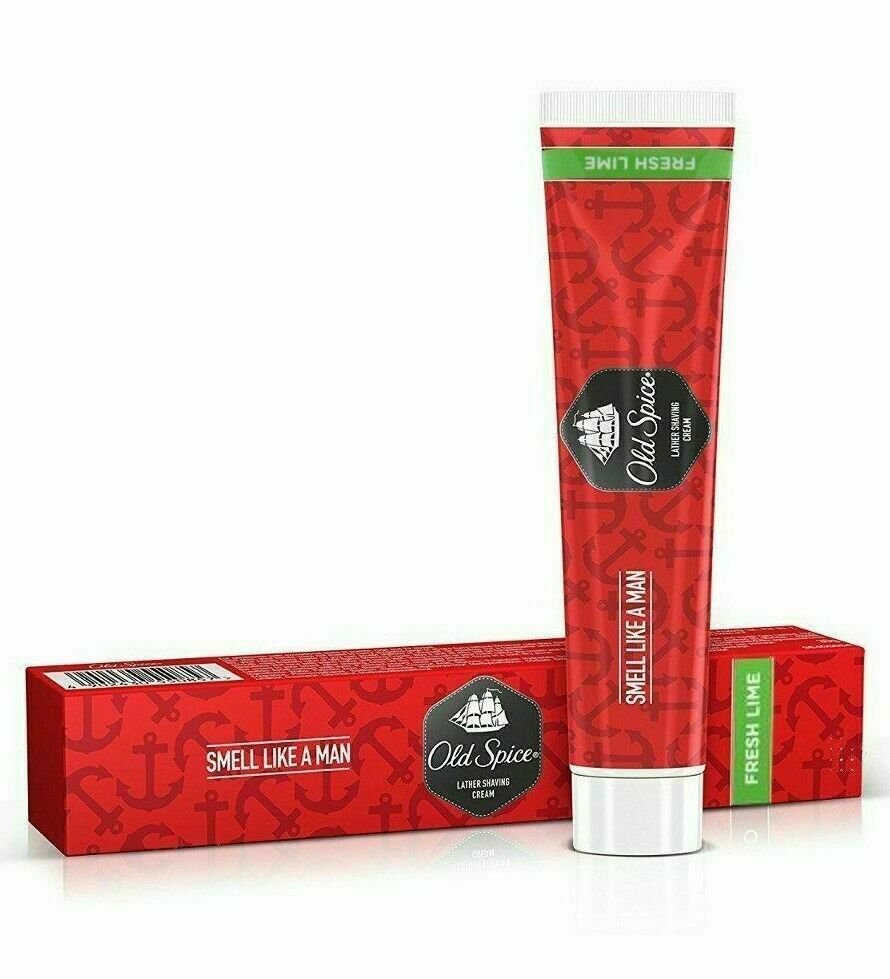 6x Old Spice Shaving Cream Original 70g Lather Foaming Men's Shaving Cream