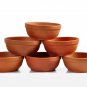 Clay Dessert Serving Bowl, Katori, Vessel Pot For Serving Bowl 6 Pcs Set