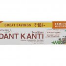5x 200g (7oz) Patanjali Dant Kanti Ayurvedic Toothpaste Herbal Teeth Care Hygien