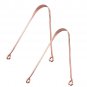 Copper Metal Tounge Cleaner Ayurvedic Scraper for Men and Women Oral Care 2 Pcs