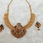 Traditional Maharashtrian Kolhapuri Peacock Thushi choker