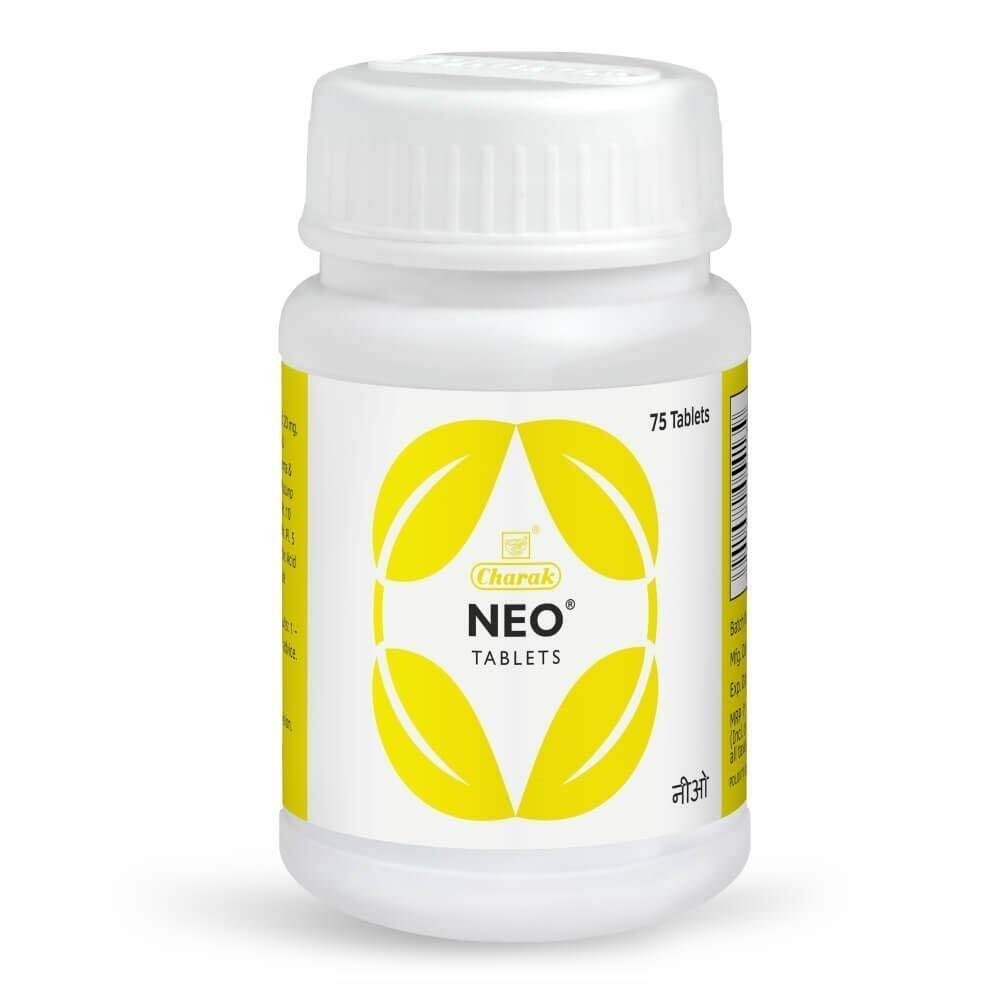 Charak Neo Tablet Herbal Best Ayurvedic 75 Tablets Free Shipping