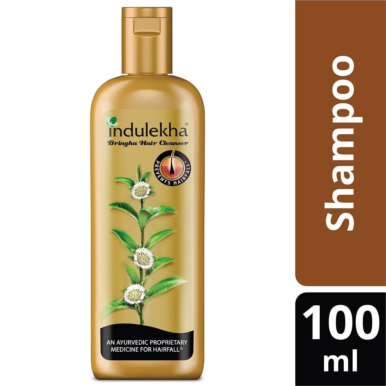 Indulekha Bringha Hair Oil 100 Ml And Hair Cleanser Shampoo 100 Ml Free Shipping 3204