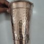 Handmade Pure Copper Water Glass Beautiful Hammered Drinking Tumbler Glass 400ml
