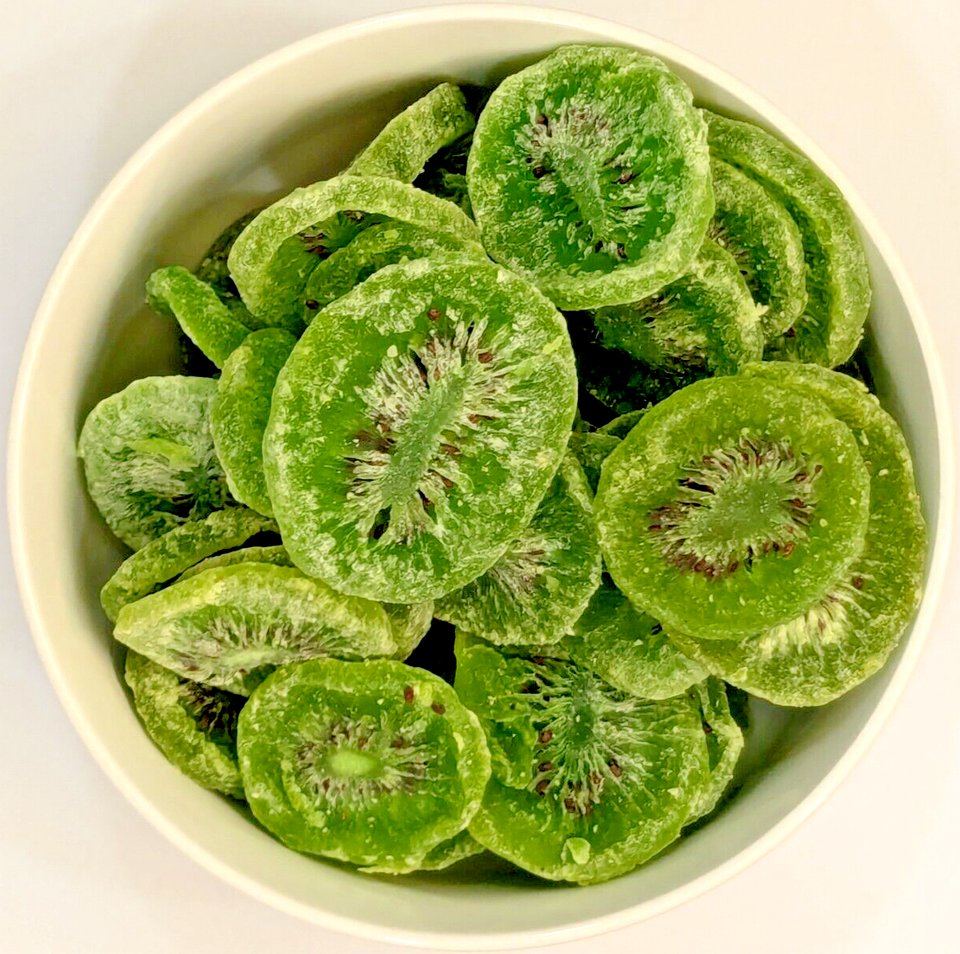 Tropical Dry Fruit Dehydrated Candied dried Kiwi Slices 250 gram Free Ship