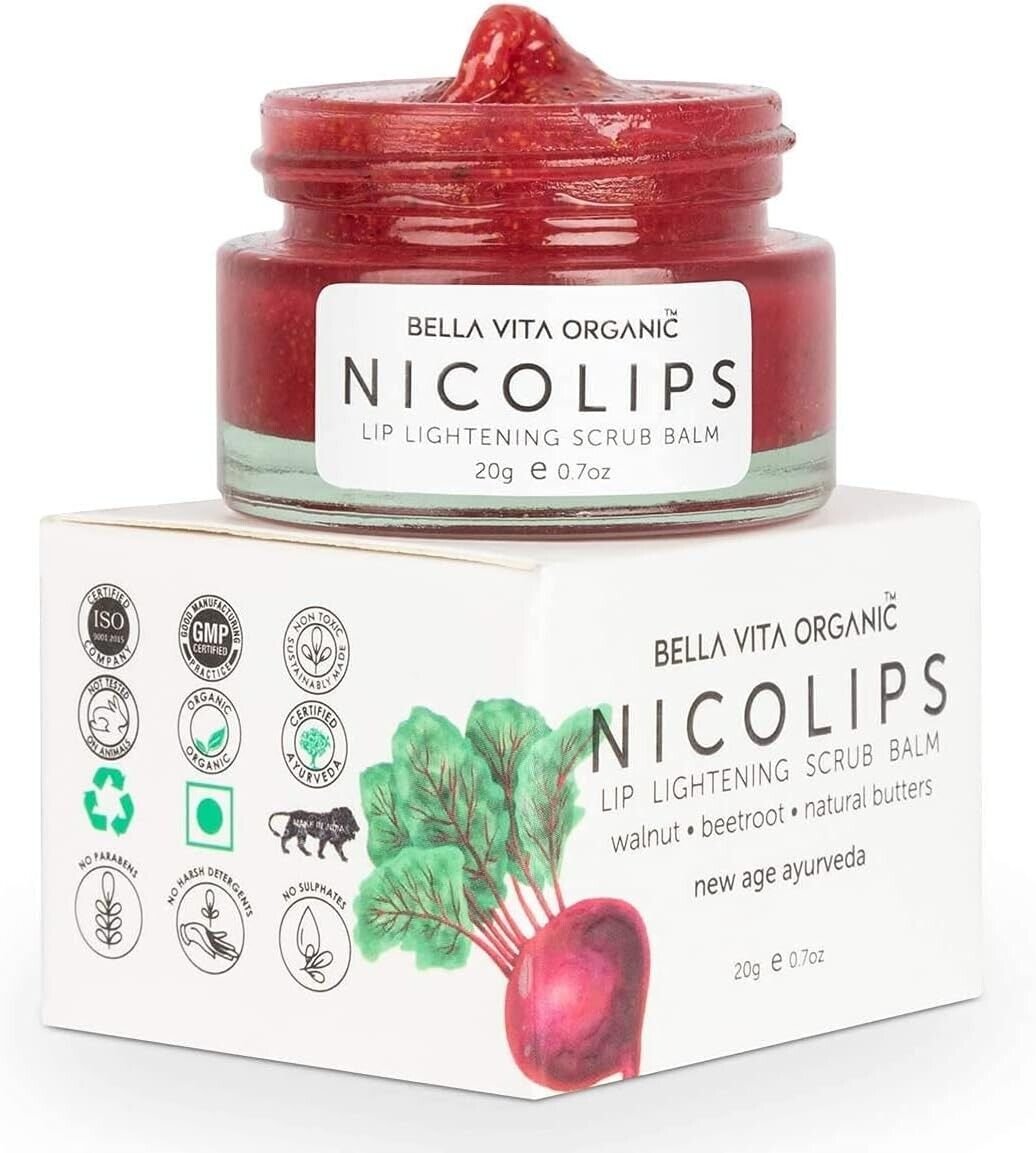 NicoLips Dark/Smoker Lips Scrub balm 20 g