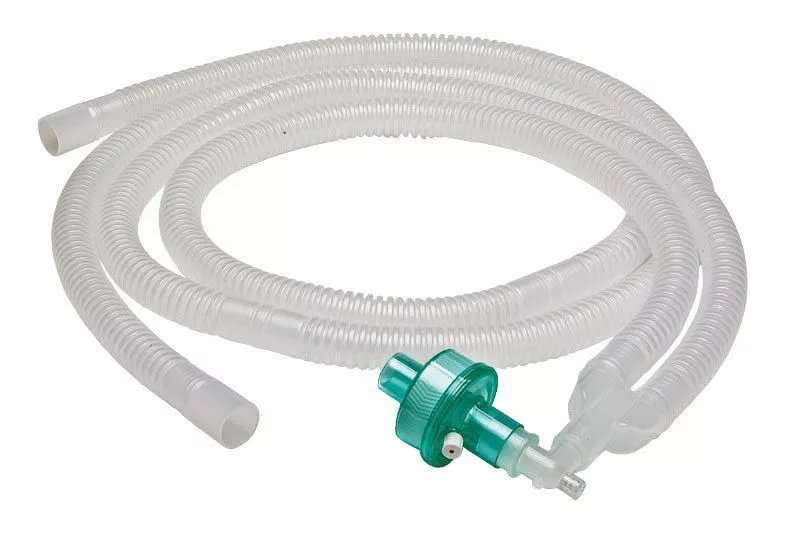 Ventilator Circuit With HME Filter & Mount (Pack Of 3 Pieces) FREE SHIPPING