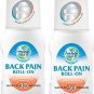 2 X Amrutanjan Back Pain Roll On Extra Power 50 ml | Extra Strong