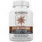 High Potency Ceylon Cinnamon Supplement - 1200mg per Serving - 60 Capsules
