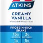The Atkins Creamy Protein-Rich Shake, Vanilla, (Pack of 12)