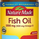 Nature Made Fish Oil 1000 mg Softgels, 125.0 Servings (Pack of 1)