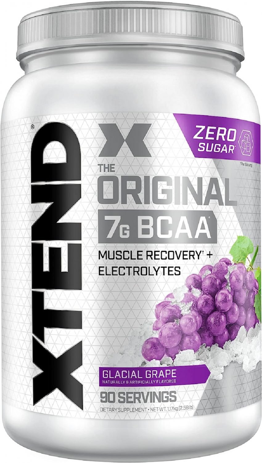 XTEND Original BCAA Powder, Glacial Grape, 90.0 Servings (Pack of 1)