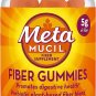 Metamucil Daily Fiber Gummies, Orange Flavored, 72ct Gummy