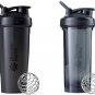 The BlenderBottle Shaker Bottle Pro Series and Classic Shaker Bottle, Black, 28-Ounce