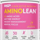 RSP Nutrition AminoLean Pre Workout Powder, Pink Lemonade, 30.0 Servings (Pack of 1)