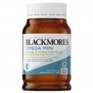 Blackmores Omega Mini Double Concentrate 400 Capsules - High-Quality Omega-3 in Mini Form
