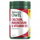 Support Your Bones and Muscles with Nature's Own Calcium, Magnesium & Vitamin D - 200 Tablets