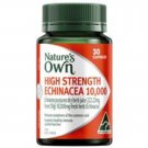 Boost Your Immune System with Nature's Own Echinacea High Strength 10,000mg - 30 Capsules