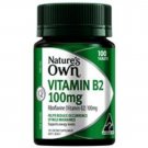 Boost Your Energy with Nature's Own Vitamin B2 100mg - 100 Tablets