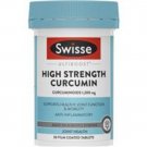 Swisse High Strength Curcumin Tablets - 30 Count, Powerful Natural Antioxidant