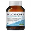 Blackmores Vegan Omega-3 Oil Mini Capsules - 120 Count, Plant-Based Essential Fatty Acids