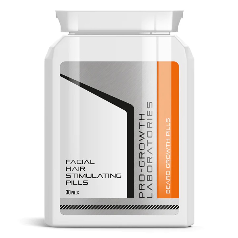Unlock Your Beard Potential with Pro Growth Beard Growth Capsules - Grow Fuller