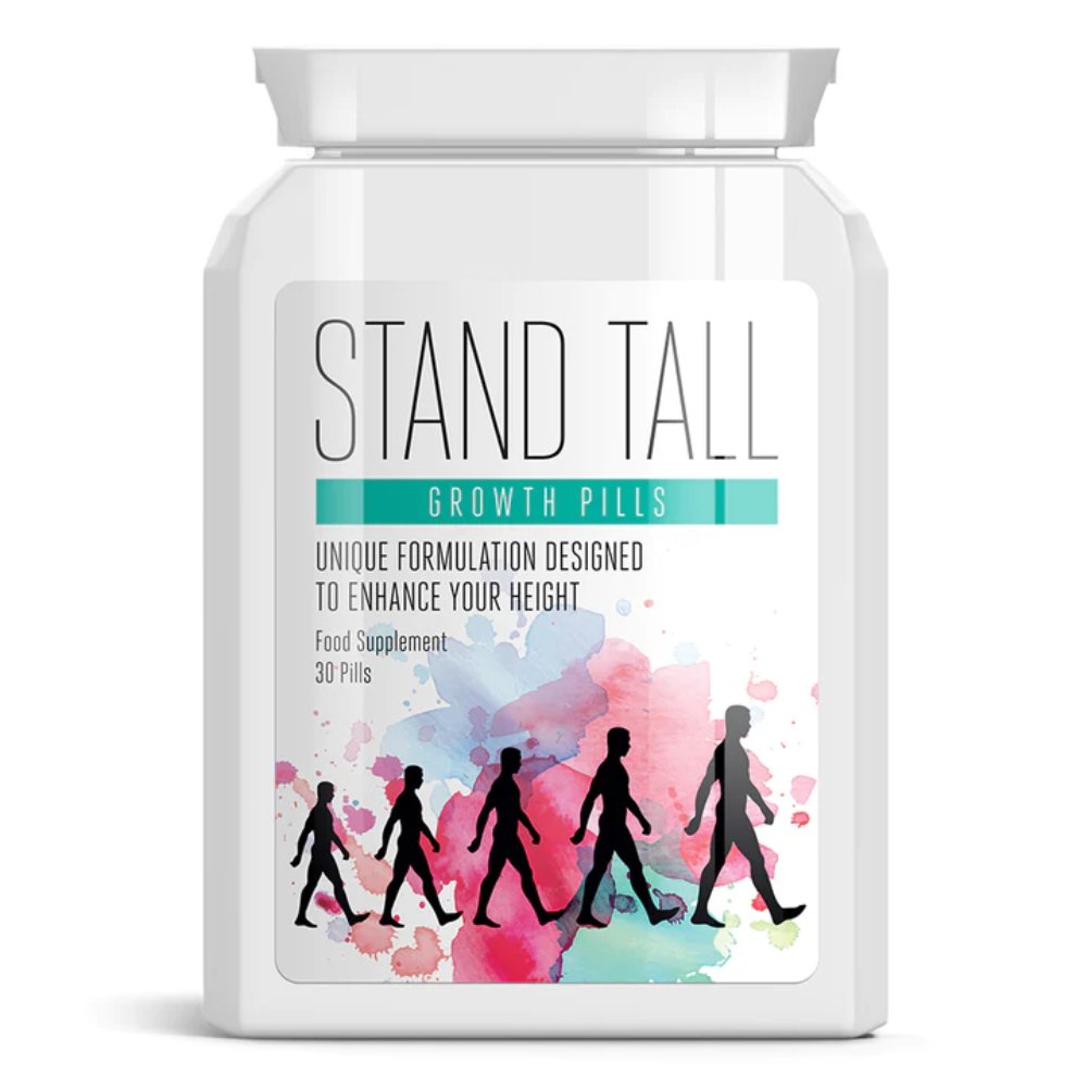 Stand Tall Growth Pills - Boost Height Naturally with Permanent Growth Increase
