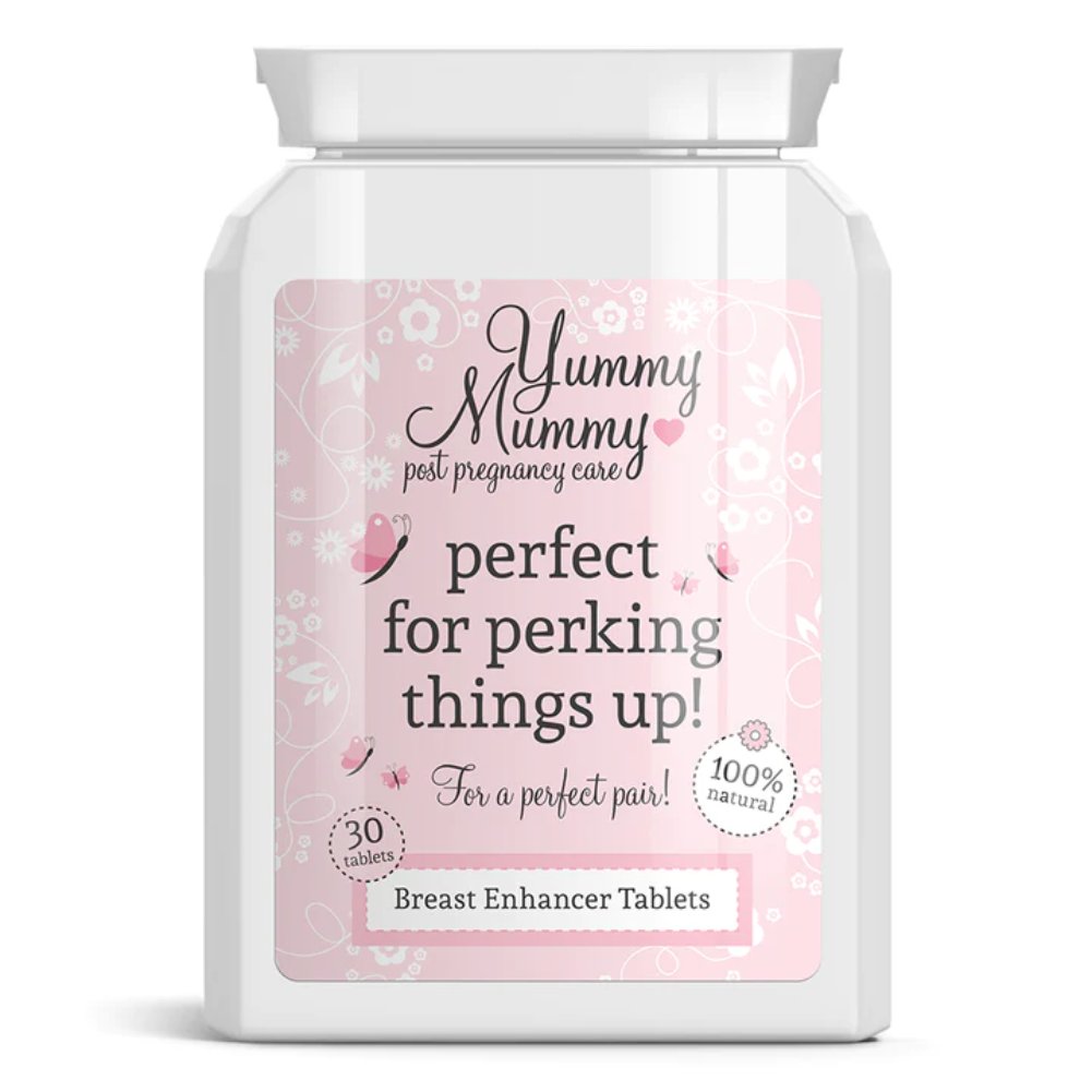 Yummy Mummy Breast Enhancer Tablets - Achieve Fuller, Firmer, and Bigger Breasts
