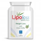 Lipoloss Green Coffee Bean Pills - Natural Weight Loss and Antioxidant Boost