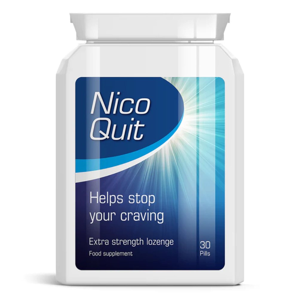 NICOQUIT Extra Strength Lozenge - Quit Smoking with Natural Ease