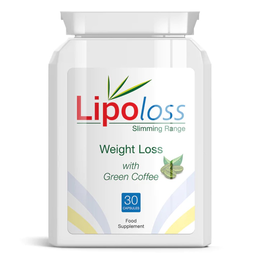 LIPOLOSS Green Coffee Bean Pills - Natural Weight Loss Boost