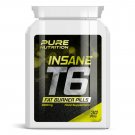 PURE NUTRITION T6 Insane Fat Burner Pills - Maximize Fat Loss and Reveal