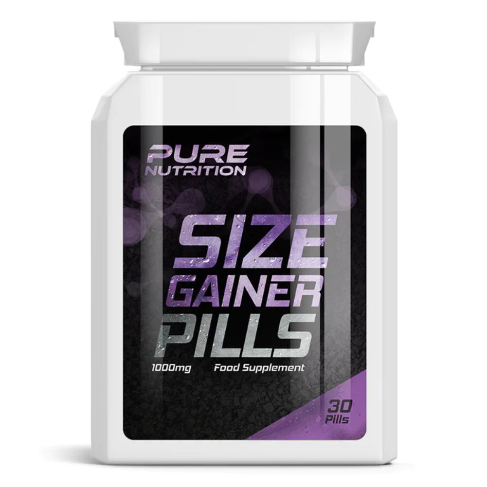 Pure Nutrition Size Gainer Pills - Fast Muscle Building for Optimum Size