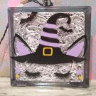 Halloween Unicorn Glass Block Light