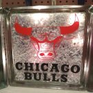 Chicago Bulls Glass Block Lights