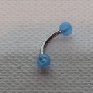 Curved Barbell Eyebrow Ring.