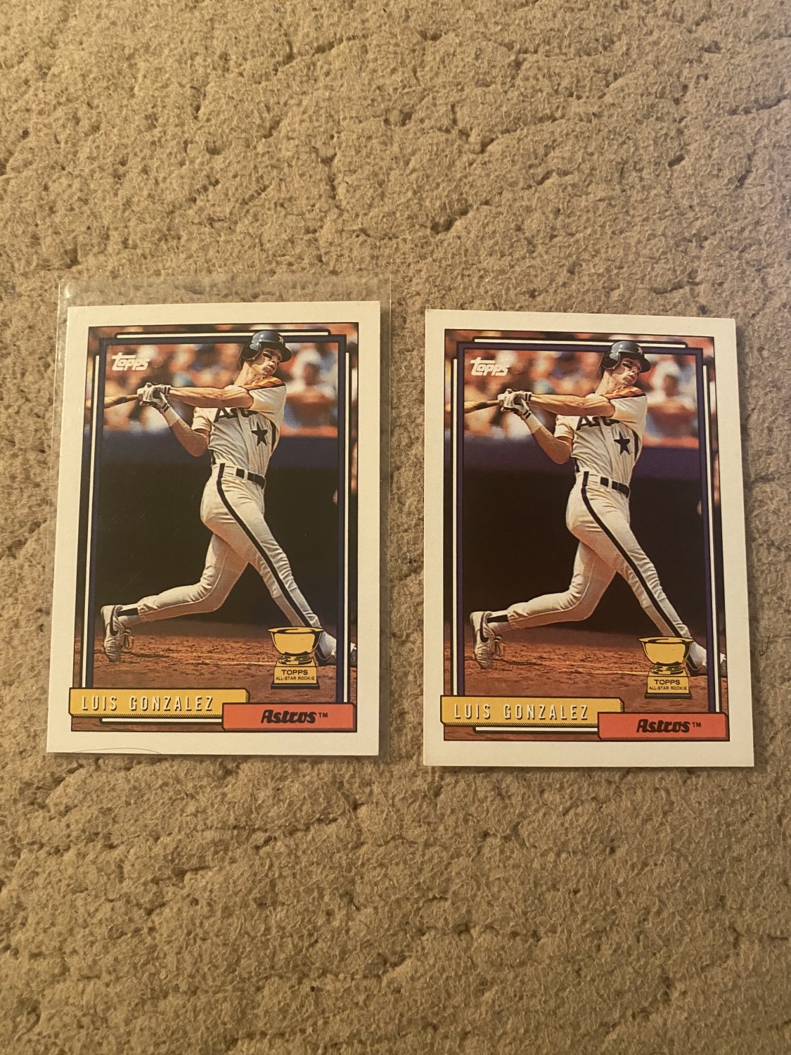 1992 Topps #12 Luis Gonzalez
