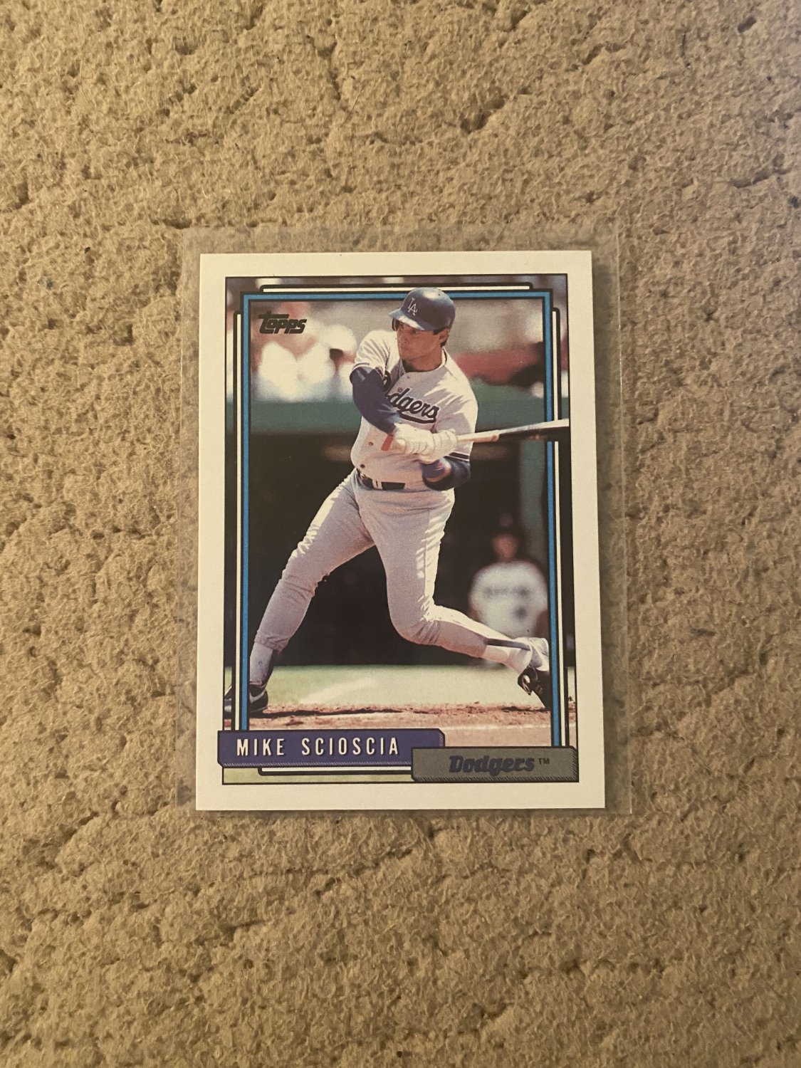 1992 Topps #13 Mike Scioscia