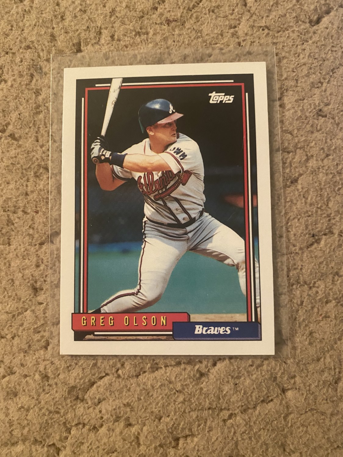 1992 Topps #39 Greg Olson