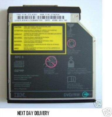 BRAND NEW INTERNAL IBM T40/ T60 SERIES DVD WRITER (£60.99 only including delivery)