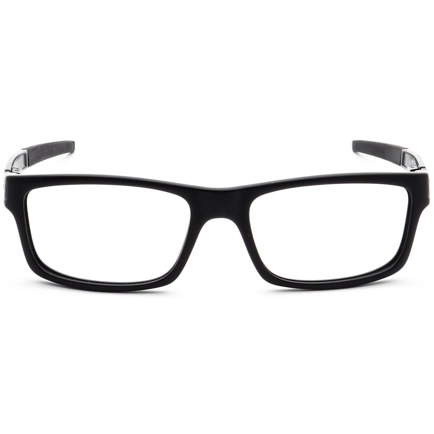 Oakley OX8026-0154 Satin Black Square Eyeglasses Wide Frame 54-17-133