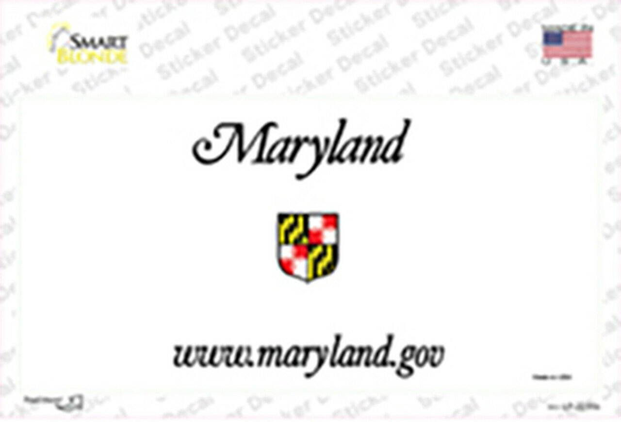 Maryland Sticker Decal