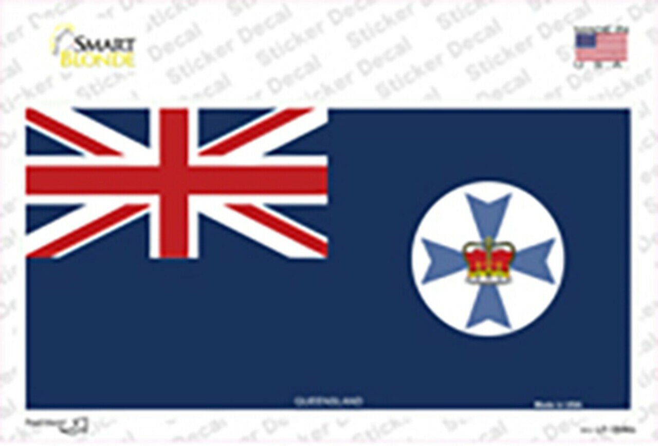 Queensland Australia Flag Sticker Decal