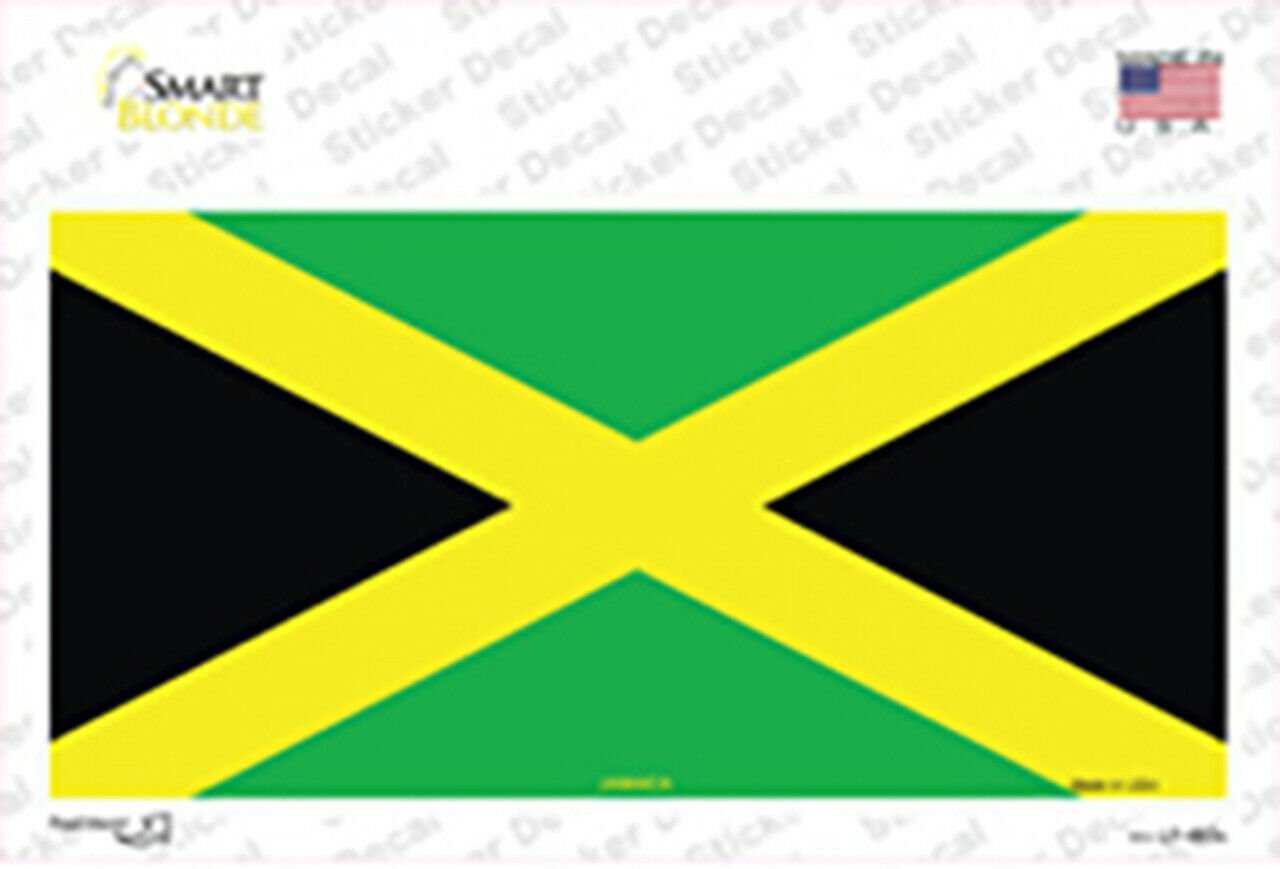 Jamaica Flag Sticker Decal