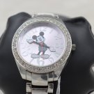 DISNEY ACCUTIME WATCH STAINLESS STEEL BAND NE4