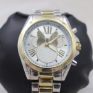 DISNEY ACCUTIME MENS WATCH  GOLG AND STAINLESS STEEL BAND OU1