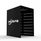 360SPB SLE5 Square LED 360 Photo Booth Enclosures For DJ Parties Weddings Events