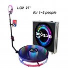 360SPB Infinite LED LG2 27" Luxury 360 Photo Booth Automatic & Manual Spin For Events Weddings
